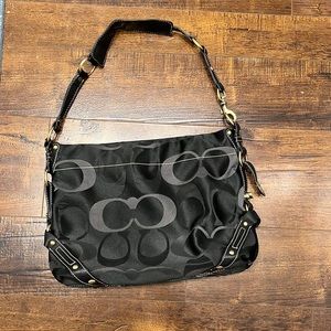Large Coach bag! Black.